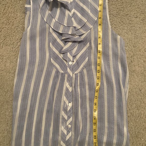 Juicy Couture Silk Ruffle Blouse - small - Picture 2 of 4